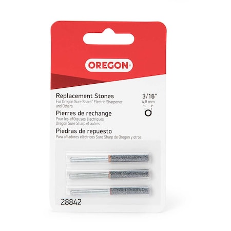 Oregon 7/32" Replacement Stones 28841